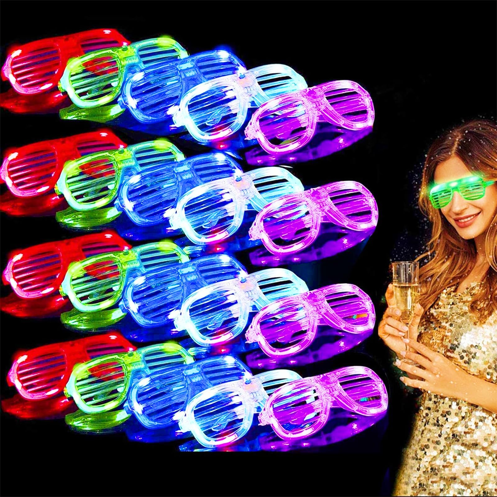 New Years Glow Party Favors